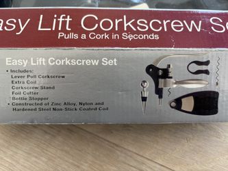 Easy Lift Corkscrew Set
