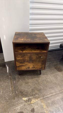 Wooden night stand