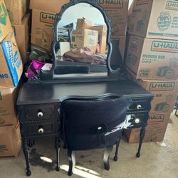 Vintage Vanity & Chair