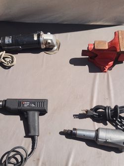 Lot of tools  working  conditions