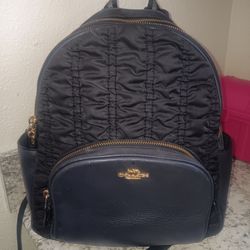 Couch navy blue backpack