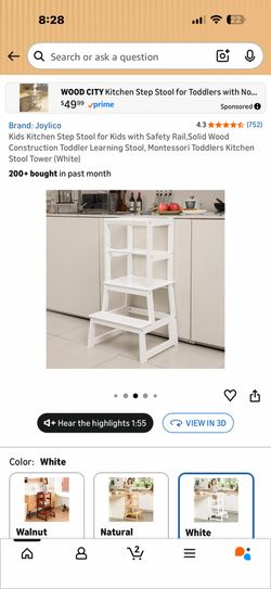 Kitchen Stepstool for toddlers