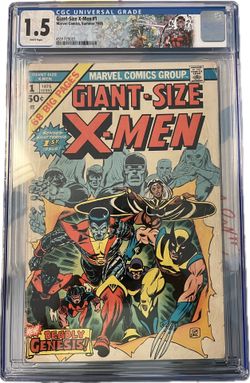 Giant-Size X-Men #1 CGC-graded 1.5 slab