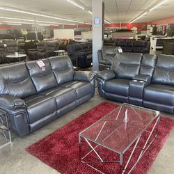 Double Reclining Sofa And Love Seat Combo On Sale Now I