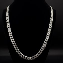 925 Silver Chain Curb Cuban 