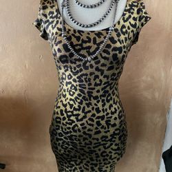 Cheetah Dress