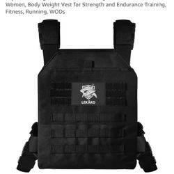 Tactical Training Weight Vest With Weights 
