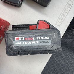 Milwaukee M18 8.0 High Output Battery