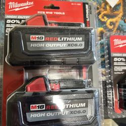 M18 Milwaukee Batteries 