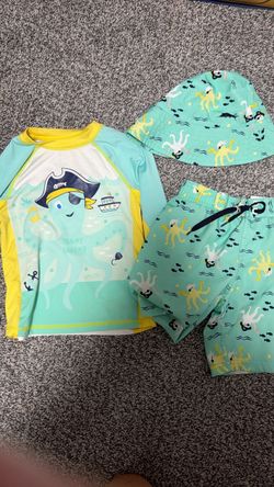 4T Tommy Bahama Kids 3-Piece Swim Set