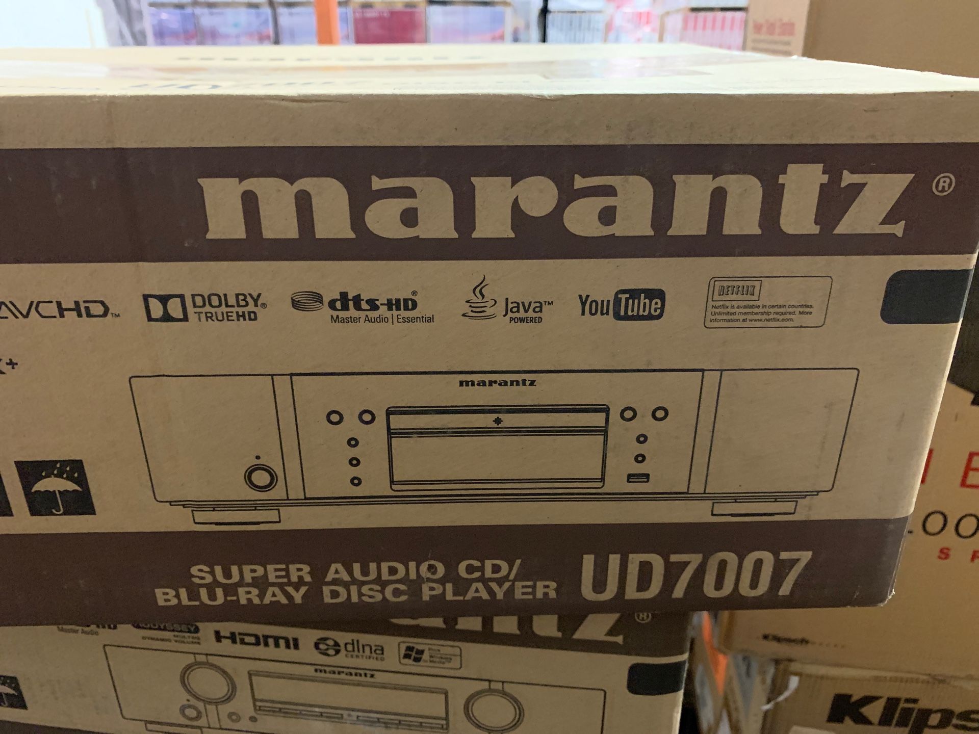 MARANTZ SUPER AUDIO CD BLU-Ray Disc Player UD7007 open box like new