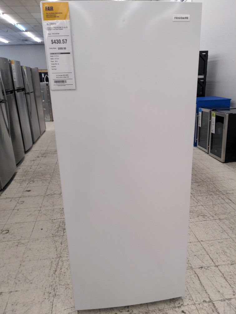 FFU13F2VW 13 Cu Upright Freezer 