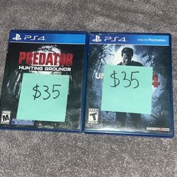 PlayStation 4 & 5 Video Games PS4 PS5 Uncharted 4 Predator Hunting Grounds