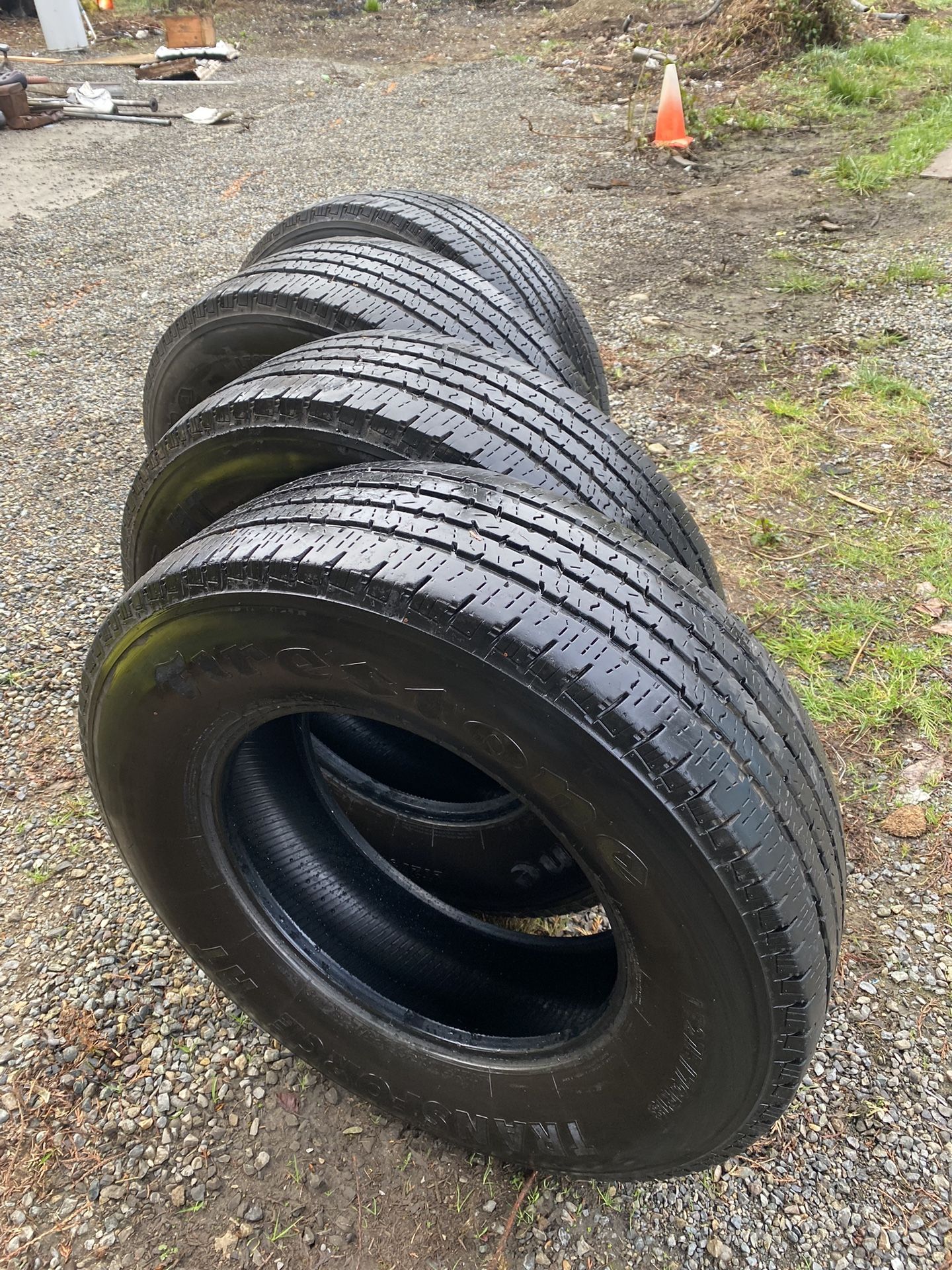 Set Of 4 Firestone Transforce HT 275/70r18 E