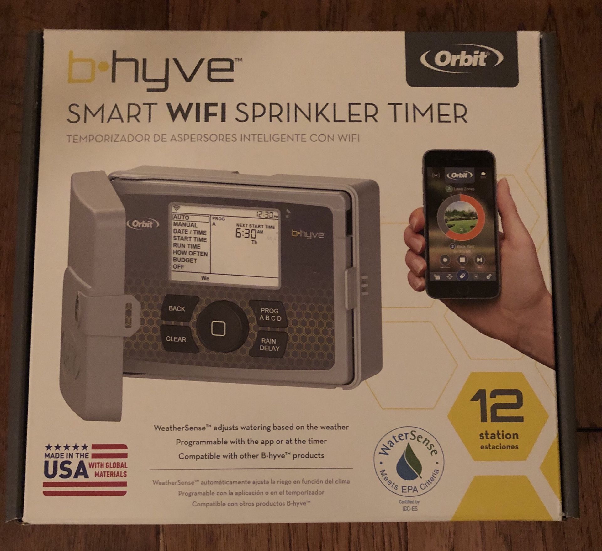 Orbit b Hyve Smart WiFi Sprinkler Timer 12 Station