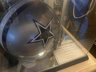 Dallas Cowboys Tony Romo Signed Helmet