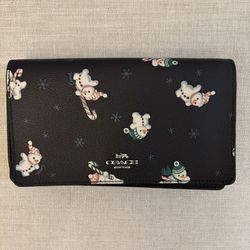 Coach Novelty snowman purse