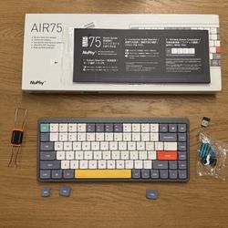 nuphy Air75 Mechanical Keyboard - Gateron Brown Switches