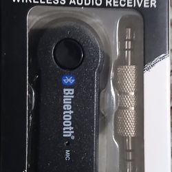 Bluetooth adapter wireless audio receiver with mic