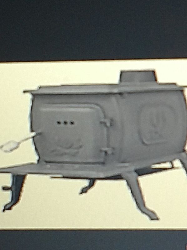 Brand new wood stove, still in the crate. Purchased at Tractor Supply