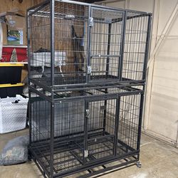 2 large cages