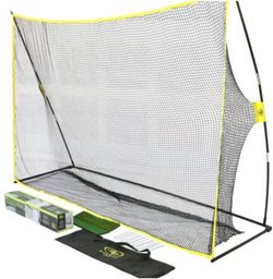 Golf Training Net with Hitting Mat 10ftx7ft