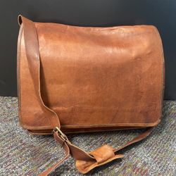 Leather Laptop/Messenger Bag