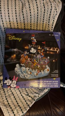 Disney Halloween animated priate ship