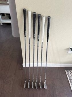 GOLF CLUBS Ram CUBIK Iron Set 5-PW Reg Flex Steel Shaft w/ Golf Pride