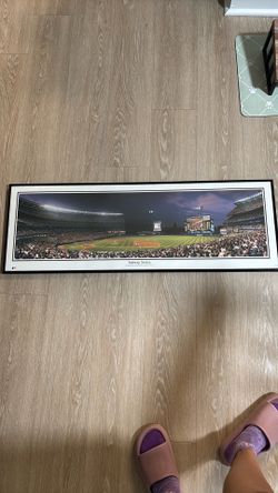 Panoramic Picture of the Shea Stadium Subway Series