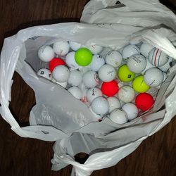 60 Used golf Balls