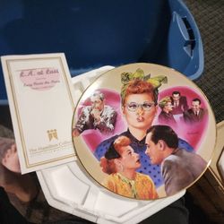 Lucille Ball Commerative Plates 