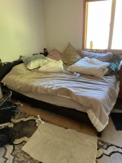 Queen IKEA MALM bed