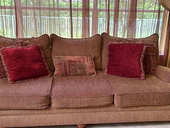 2 large living room sofas