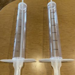 GIANT SYRINGES/HALLOWEEN..