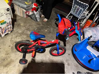 Spyderman toddler bike