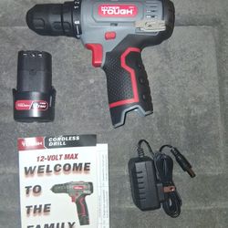 New Hyper Tough 12v Drill Comes With Everything Firm Price $30