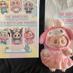The Monsters x Hello Kitty Labubu My Melody 