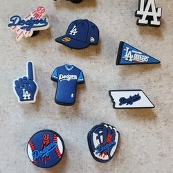 Los Angeles Dodgers baseball shoe charms See All Pics For More Sold Separately SHIPPING AVAILABLE