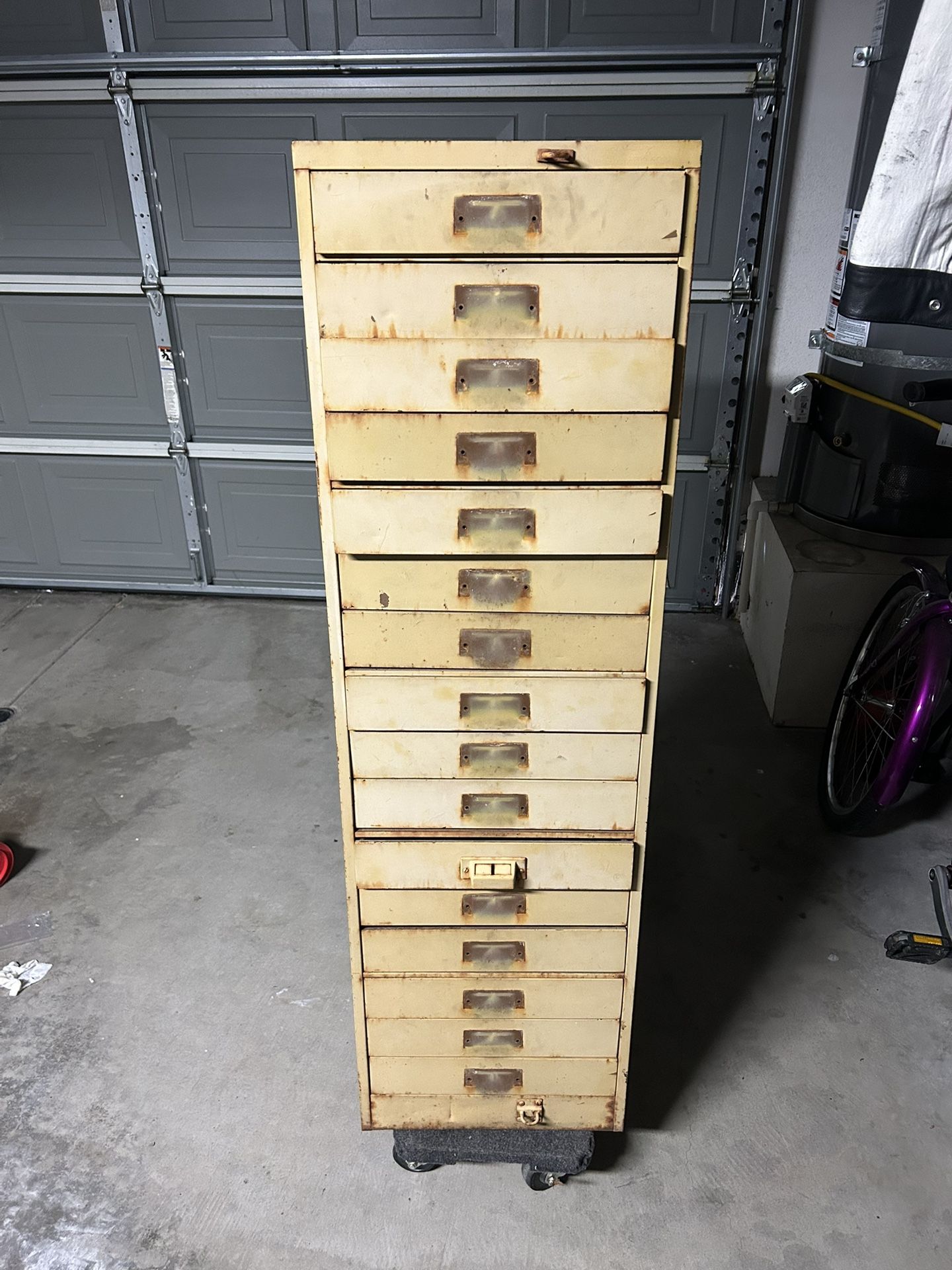 Vintage Metal Cabinet