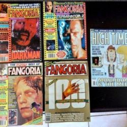 Vintage Fangoria Horror Magazine Lot