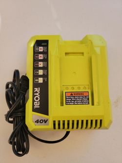 Ryobi 40 volt charger