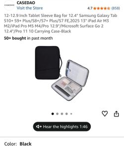 Brand New Unopened Tablet Carrying Case (12-12.9in)
