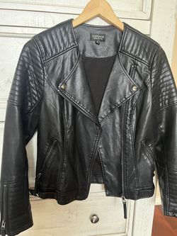 TOPSHOP Black Jacket US size 4