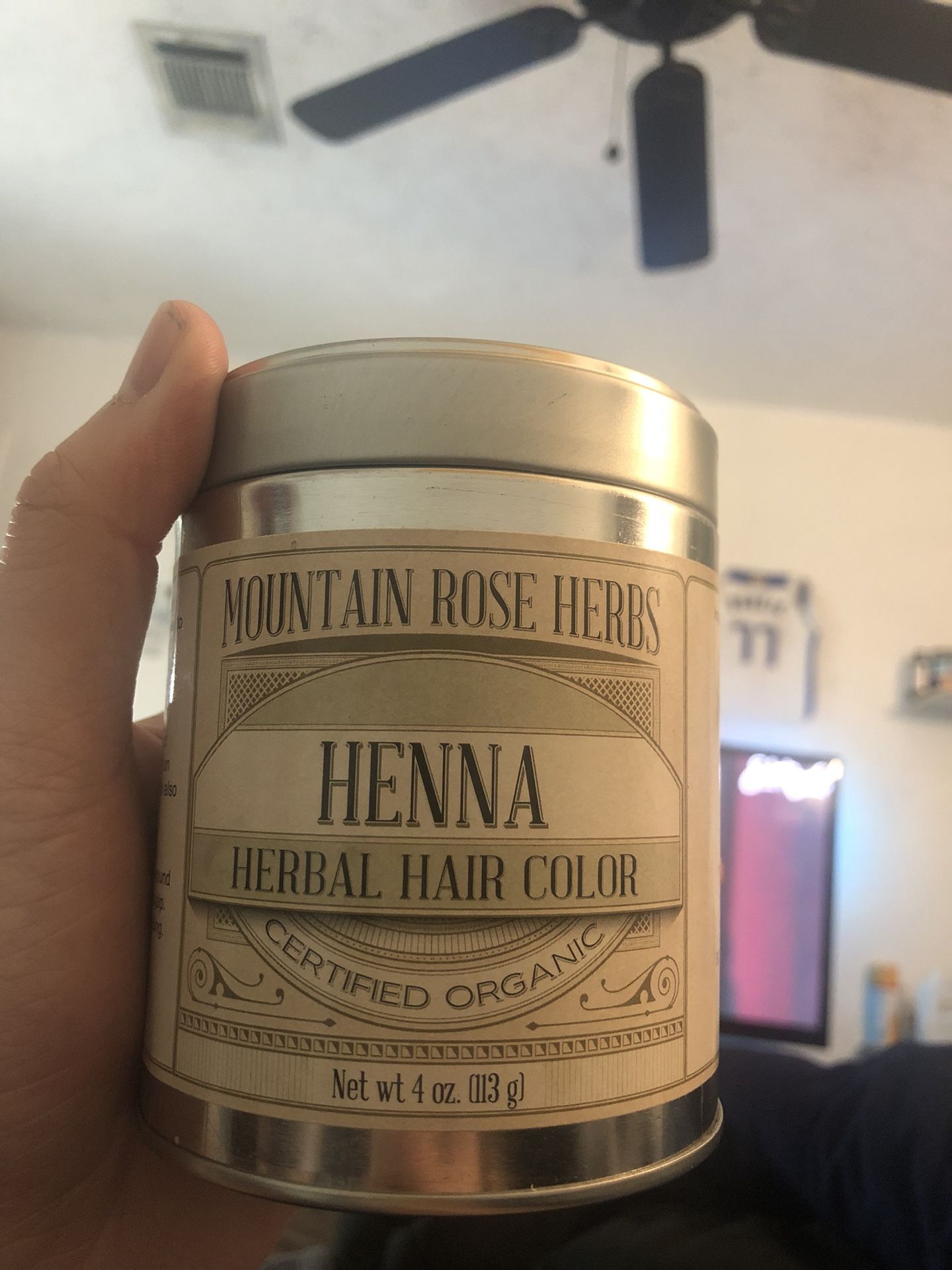 Mountain Rose Herbs Henna Herbal Hair Color
