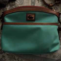 Dooney & Bourke Teal Crossbody Purse 