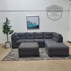 🛋️ Ashley Sectional Sofa w/Ottoman(Delivery Available!! )
