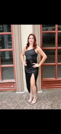 Black homecoming dress
