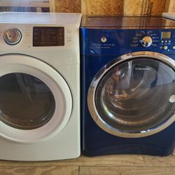 Electrolux Washer And Samsung Dryer 