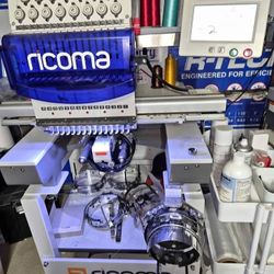 Ricoma Embroidery Machine 15 needles